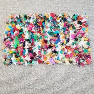 Multicolor Boho Fabric Doormat Carpet